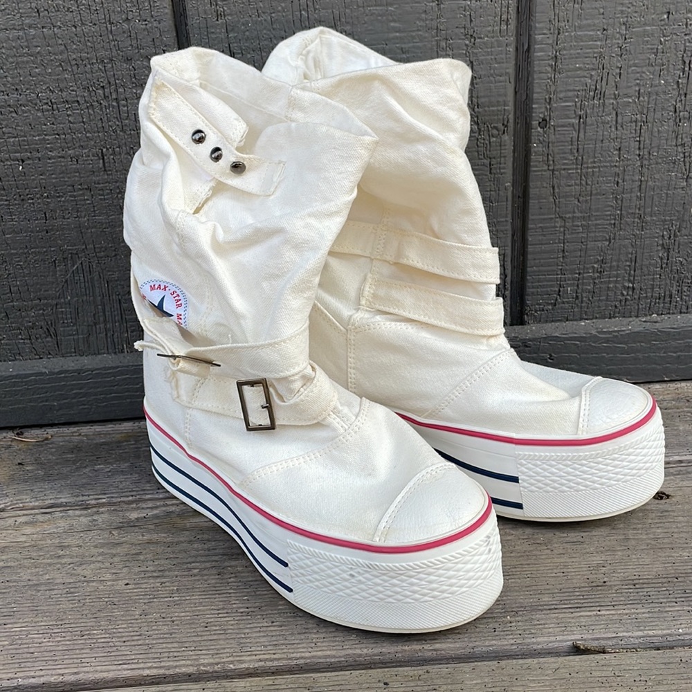 Max Star Platform Booties - image 1